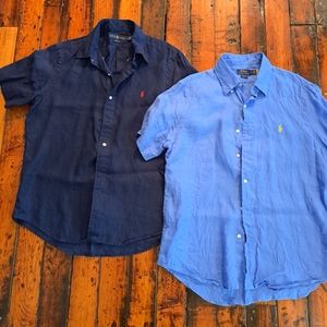Polo Ralph Lauren linen shirts